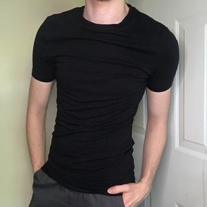 Men's ASOS Black Muscle Fit Shirt Size Small